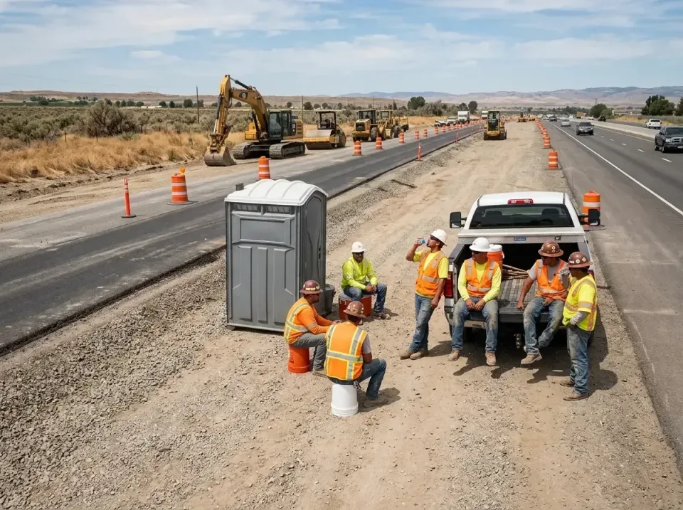 highway-road-construction-crew-007 — frequently asked questions, Porta Potty and Restroom Rentals in Metropolis, IL